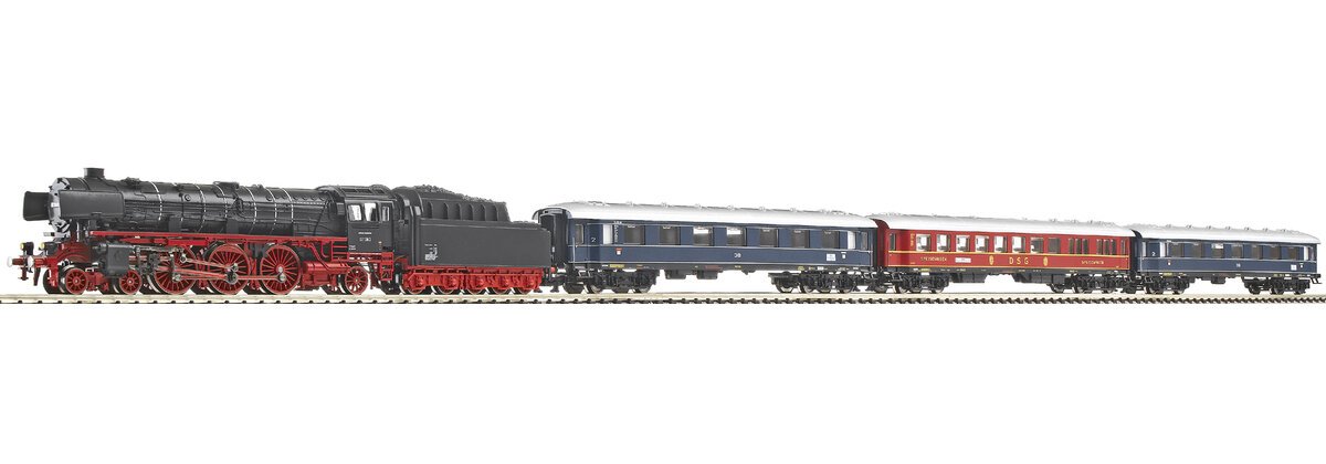 Fleischmann 781004 N DB "Gambrinus" Steam Locomotive & Passenger Car (Set of 4) LN/Box