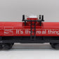 American Flyer 6-48433 S Gauge Coca-Cola Single Dome Tank Car