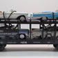 MTH 30-7676 O Gauge MTH Auto Carrier w/ 4 Ertl 1957 Automobiles LN/Box