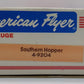 American Flyer 4-9204 S Gauge Southern Hopper Car #9204 LN/Box