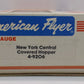 American Flyer 4-9206 S Scale New York Central Covered Hopper #9206 LN/Box