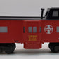 American Flyer 4-9405 S Scale Santa Fe Bay Window Illuminated Caboose #9405 LN/Box