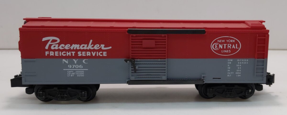 American Flyer 4-9706 S Gauge New York Central Boxcar #9706 NIB