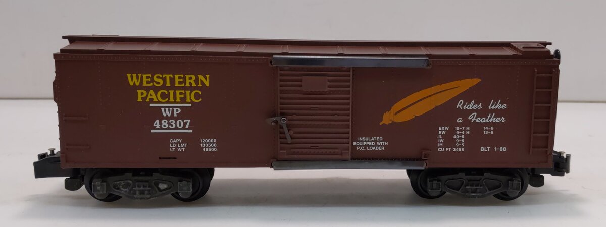 American Flyer 6-48307 S Gauge Western Pacific Boxcar #48307 LN/Box