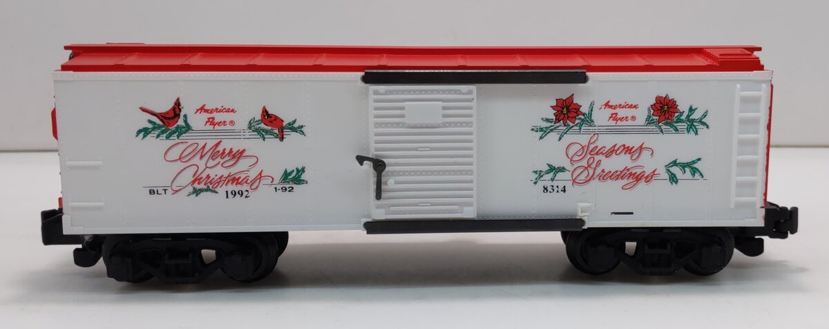 American Flyer 6-48314 S Gauge 1992 American Flyer Christmas Boxcar LN/Box