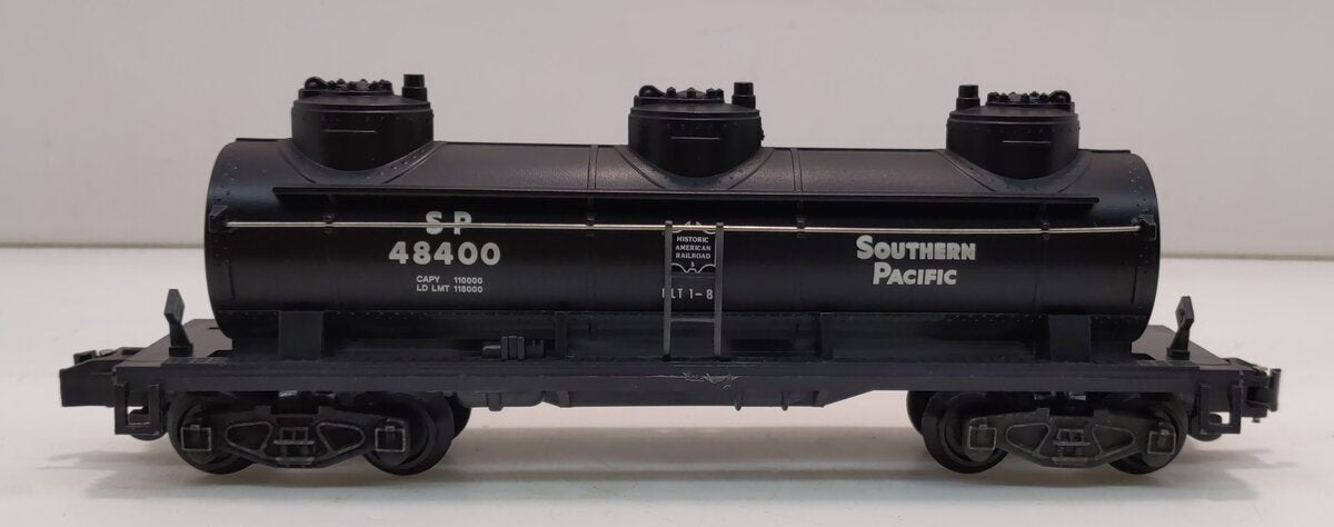 American Flyer 6-48400 S Gauge Southern Pacific Three Dome Tank Car #48400 LN/Box