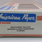 American Flyer 6-48500 S Gauge Southern Pacific Gondola w/Gray Canisters #48500 LN/Box