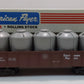 American Flyer 6-48500 S Gauge Southern Pacific Gondola w/Gray Canisters #48500 LN/Box