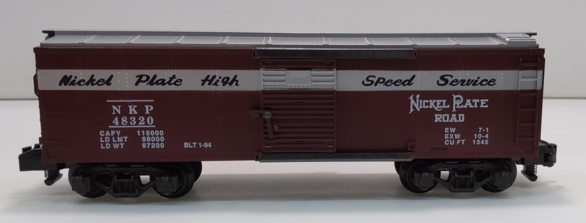 American Flyer 6-48320 S Gauge Nickel Plate Road Boxcar #48320 LN/Box