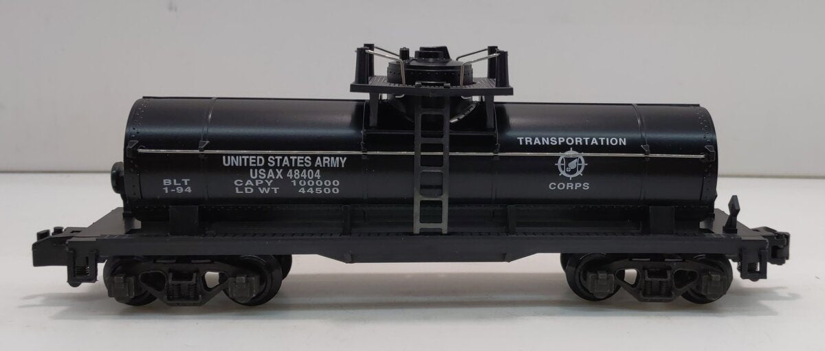 American Flyer 6-48404 S Scale U.S. Army Single Dome Tank Car LN/Box
