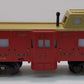 American Flyer 6-48712 S Gauge Christmas Lighted Bay Window Caboose #0101 LN/Box