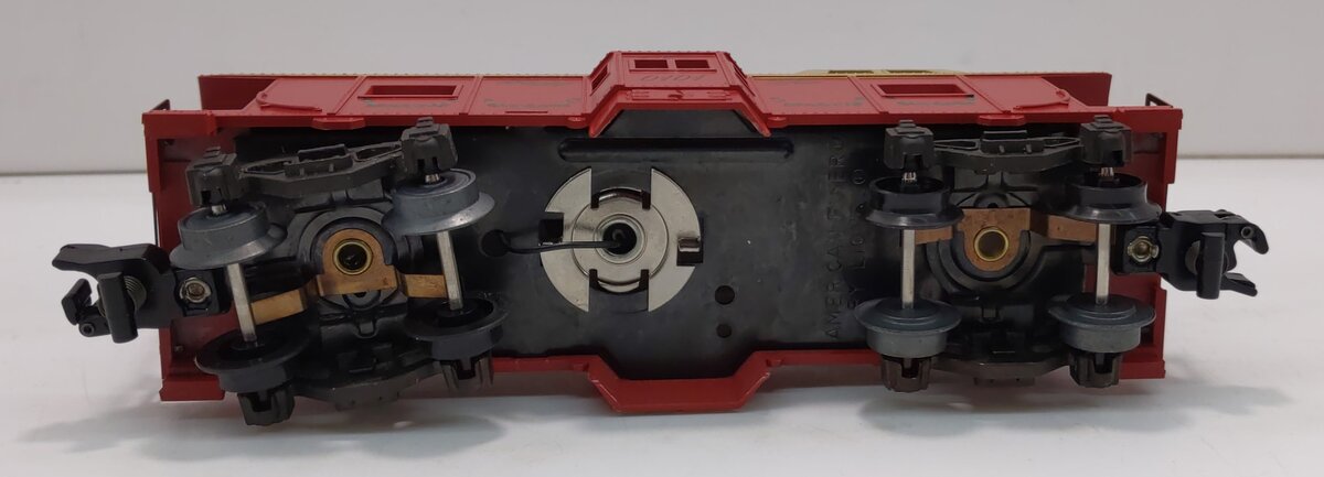 American Flyer 6-48712 S Gauge Christmas Lighted Bay Window Caboose #0101 LN/Box