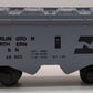 American Flyer 6-48605 S Gauge Burlington Northern Covered Hopper LN/Box