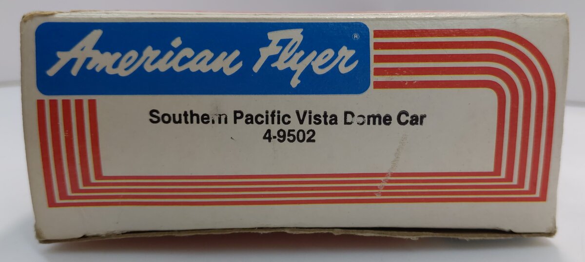 American Flyer 4-9502 S Gauge Southern Pacific Daylight Vista Dome Car LN/Box