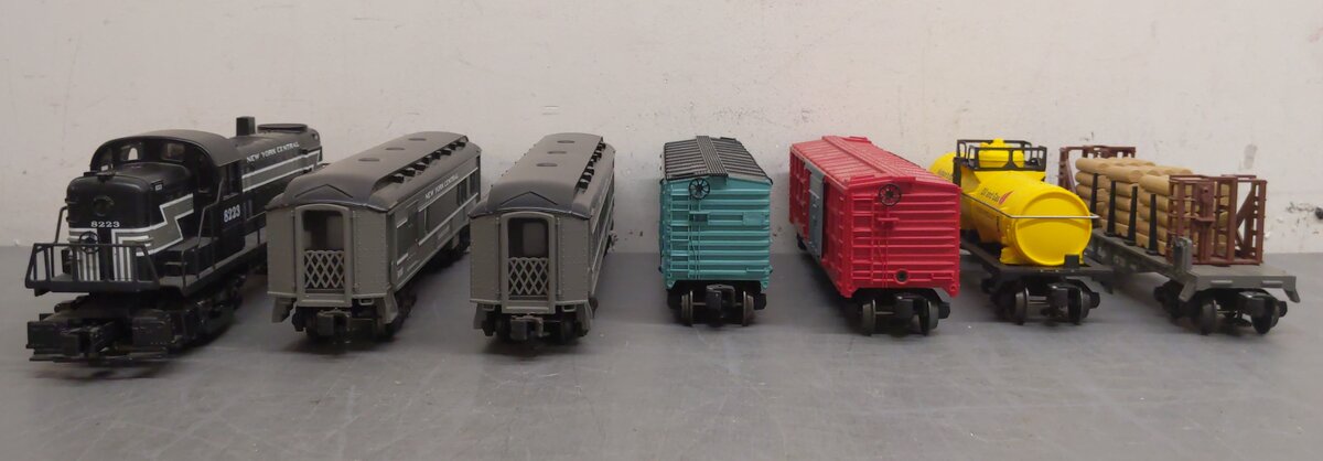 Lionel 6-11744 New York Central Passenger/Freight Train Set VG/Box