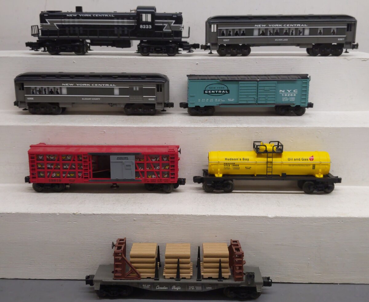 Lionel 6-11744 New York Central Passenger/Freight Train Set VG/Box
