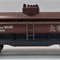 American Flyer 4-9104 S Gauge Boston & Maine Three-Dome Tank Car LN/Box