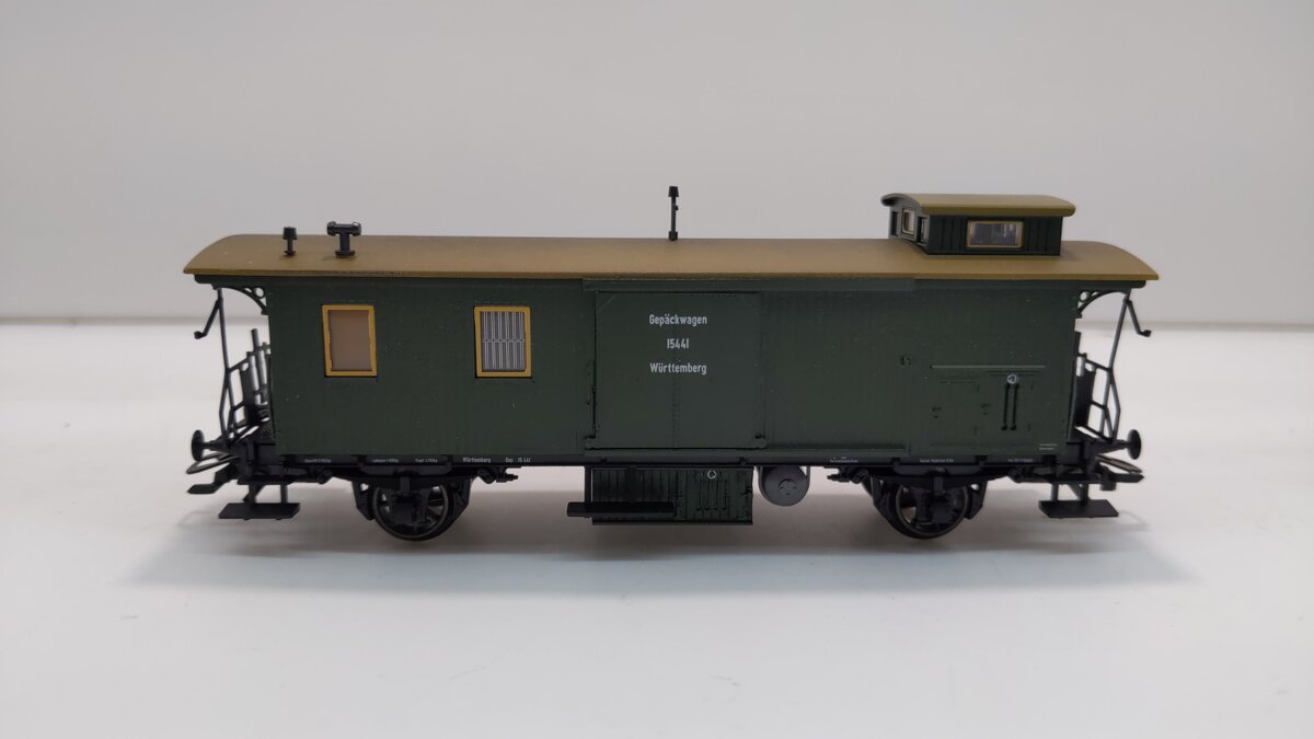 Marklin 4212 HO Scale Wurttemberg Work Caboose #15441 LN/Box