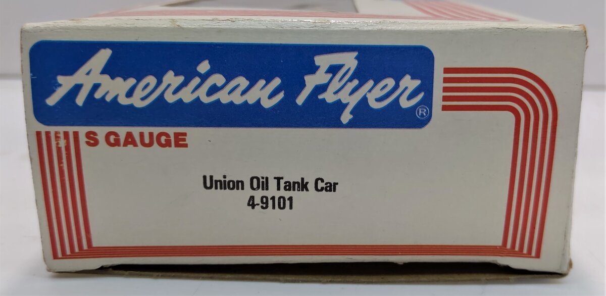 American Flyer 4-9101 S Gauge Union Oil Single Dome Tank Car #9101 LN/Box