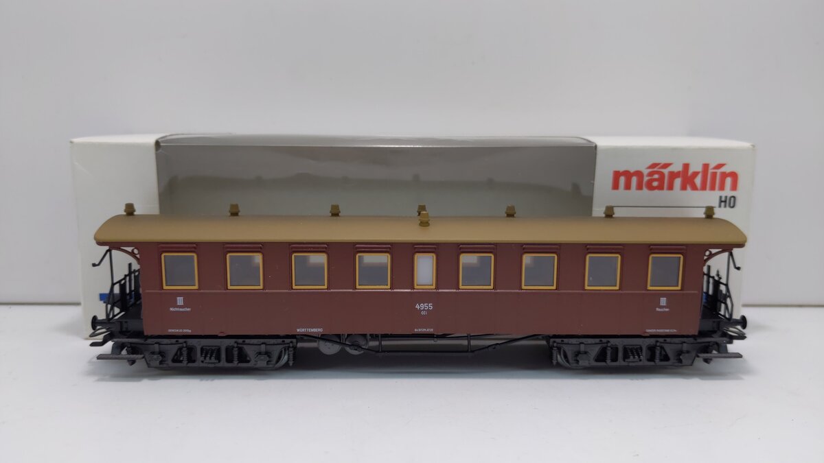 Marklin 4213 HO Scale Passenger Car #4955 LN/Box