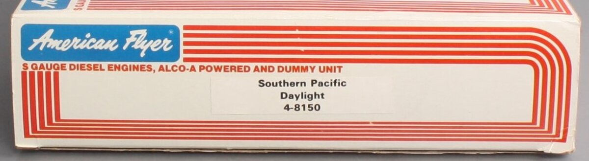 American Flyer 4-8150 S Gauge SP Daylight PA-1 AA Diesel Locomotive Set LN/Box