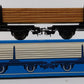 Marklin 4665 HO Scale Two Flatcars w/Wood Load LN/Box