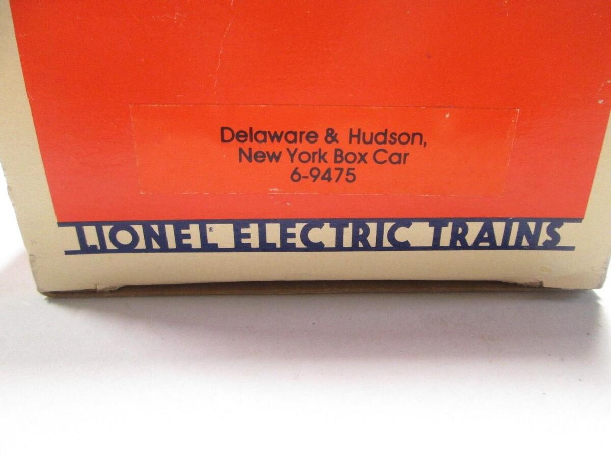 Lionel 6-9475 O Gauge Delaware & Hudson I Love New York Boxcar LN/Box