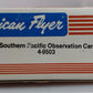 American Flyer 4-9503 S Gauge Southern Pacific Daylight Observation Car EX/Box