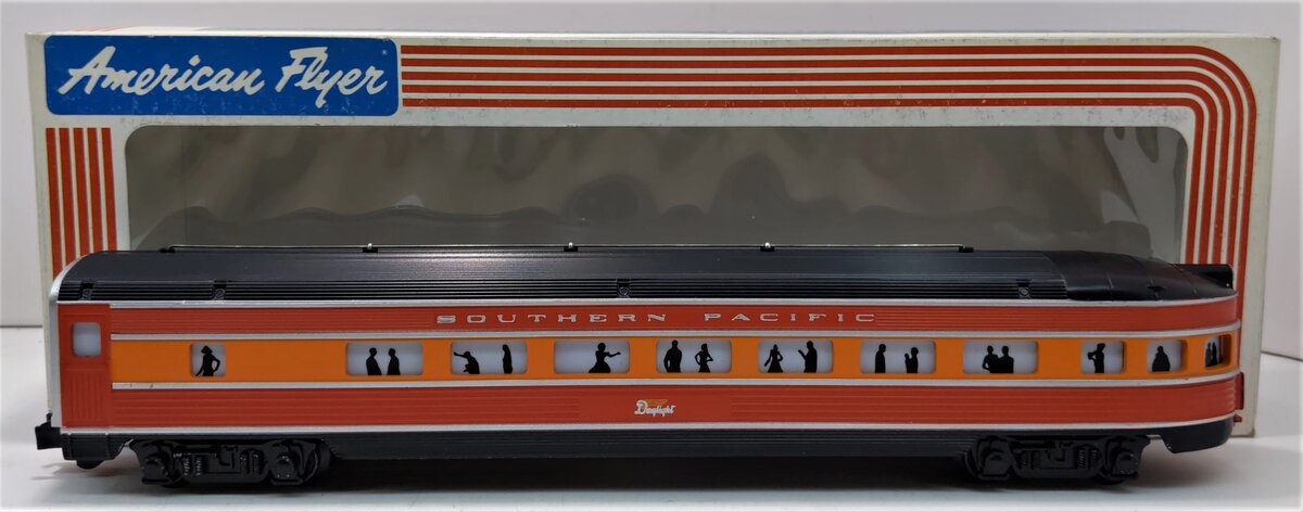 American Flyer 4-9503 S Gauge Southern Pacific Daylight Observation Car EX/Box