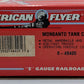 American Flyer 6-48495 S Scale Monsanto Chemicals Single Dome Tank Car LN/Box