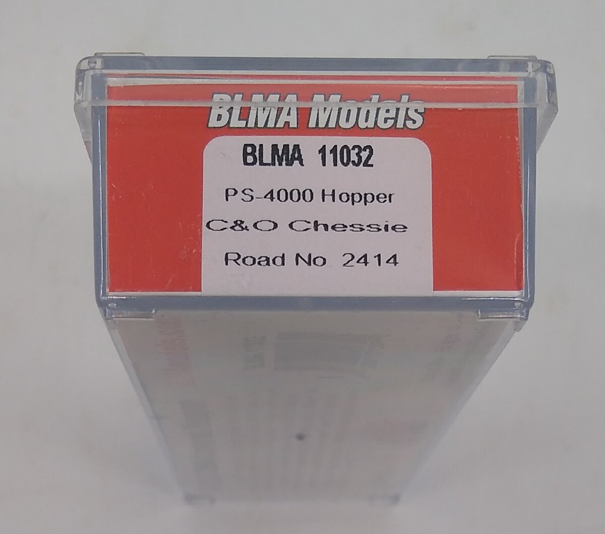 BLMA Models 11032 N PS-4000 Covered Hopper, Chessie/C&O #2414