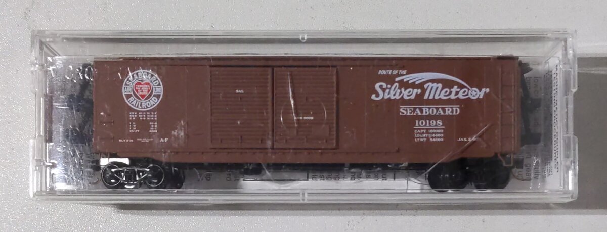 Micro-Trains 03400330 N Scale SAL 50' Standard Double Door Boxcar #10198 LN/Box
