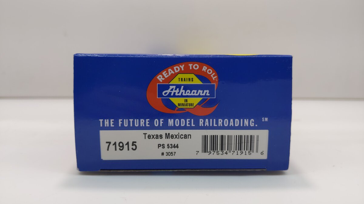 Athearn 71915 HO Texas Mexican RTR 50' PS 5344 Boxcar #3057