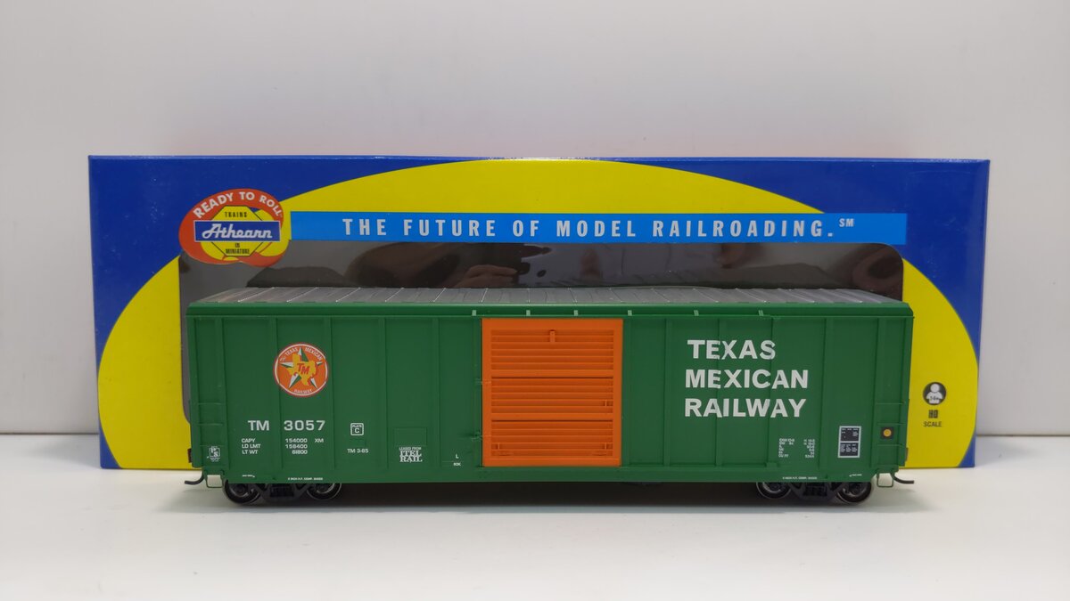 Athearn 71915 HO Texas Mexican RTR 50' PS 5344 Boxcar #3057