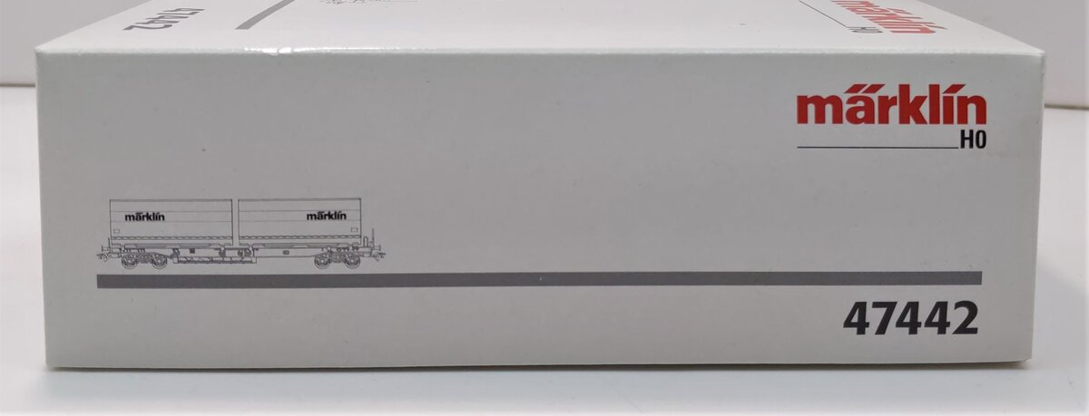 Marklin 47442 HO DB Deep Well Flatcar Set