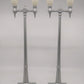 MTH 10-1108 Standard Gauge Aluminum #63 Lamp Post Set (Pack of 2) NIB