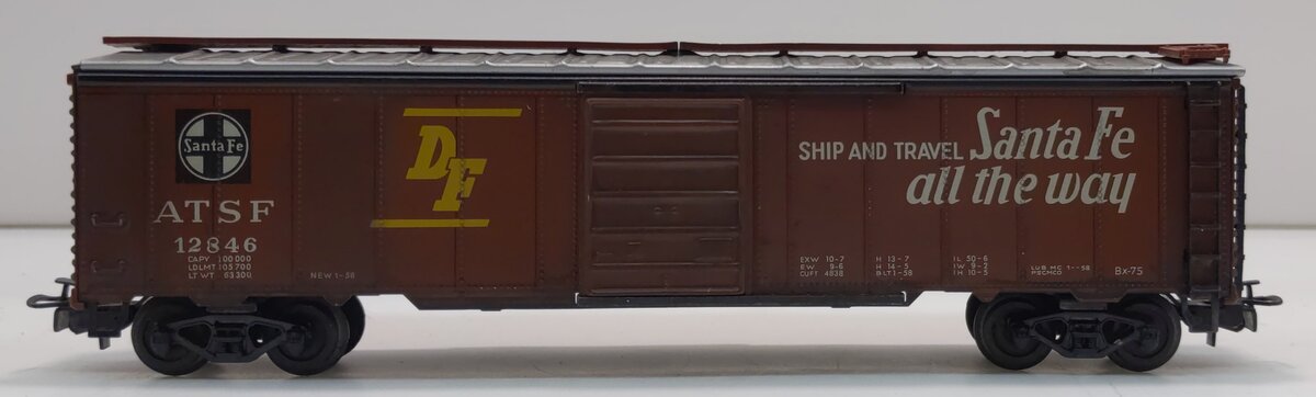 Marklin 4572 HO Scale ATSF Texas Chief Box Car #12846 LN/Box