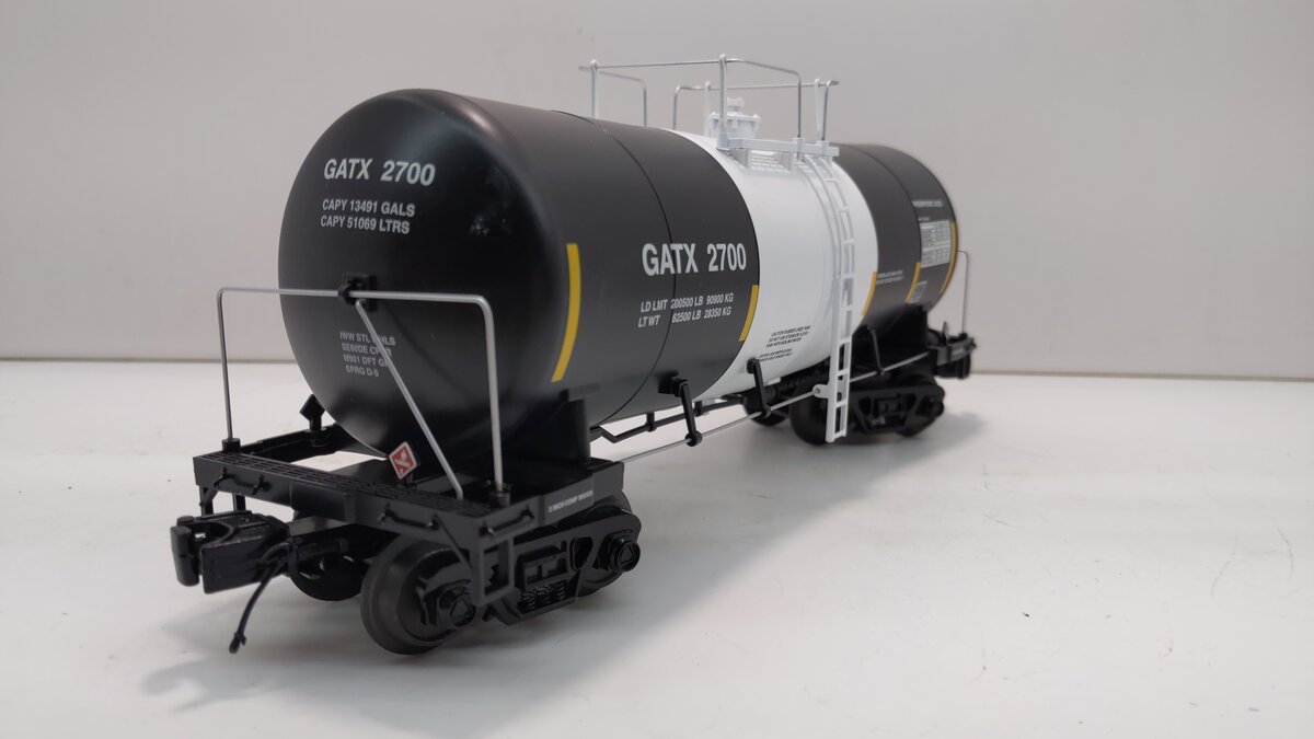 MTH 20-96714 O Gauge GATX Funnel Flow Tank Car #2700