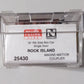 Micro-Trains 02500430 N Rock Island 50' Rib Side Single Door Boxcar #36187