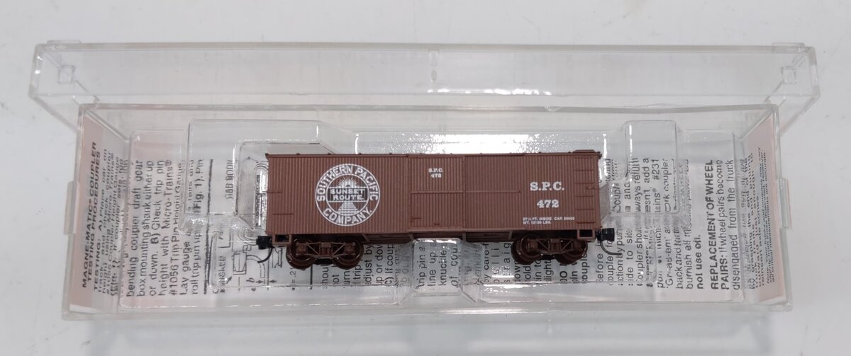 Micro-Trains 80000020 Nn3 Southern Pacific 30' Single-Door Wood Boxcar #472 LN/Box