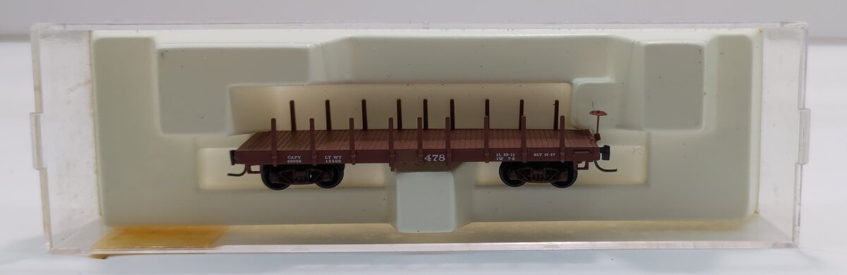 Micro-Trains 81000010 Nn3 Scale Southern Pacific Flat Car with Stakes #478 LN/Box
