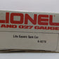 Lionel 6-9278 O Gauge Lifesavers Chrome Plated Single Dome Tank Car EX/Box