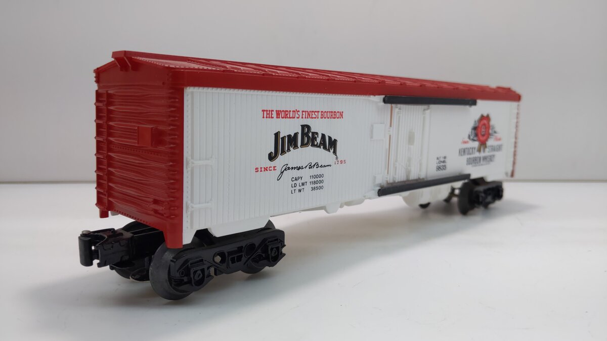 Lionel 6-9835 O Gauge Jim Beam Billboard Reefer LN/Box