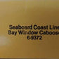 Lionel 6-9372 O Gauge Seaboard Bay Window Caboose