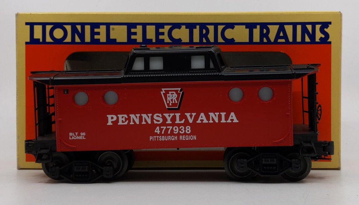Lionel 6-19727 O Gauge Pennsylvania Illuminated Caboose #477938 LN/Box