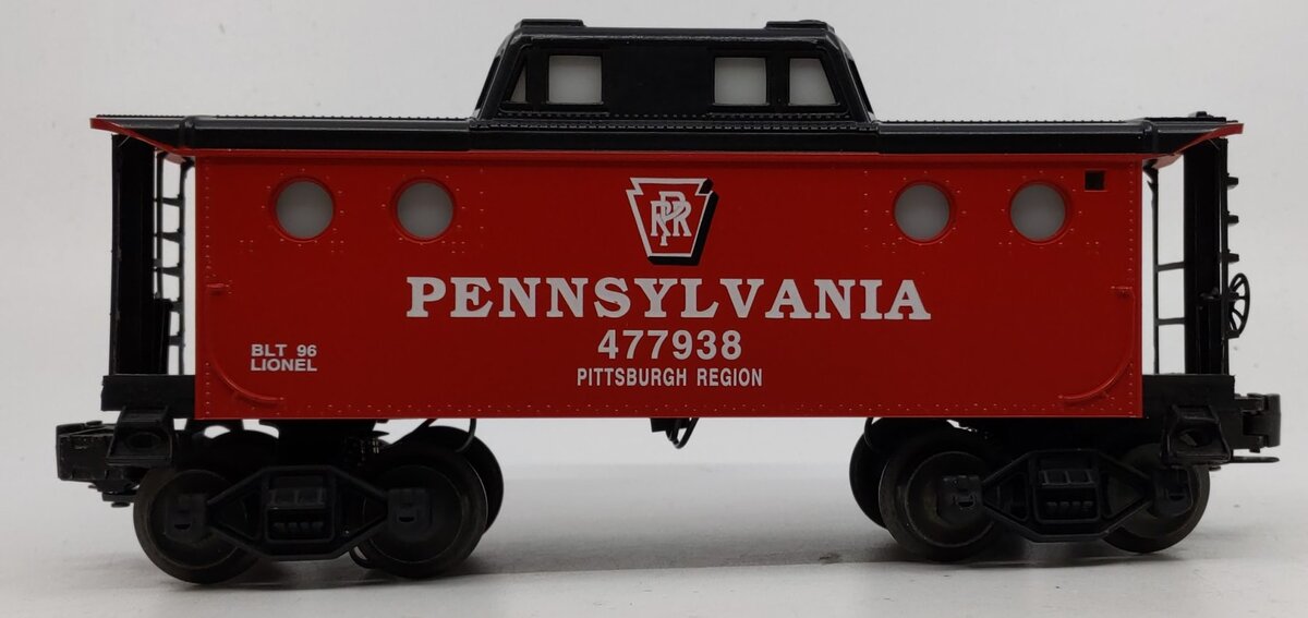 Lionel 6-19727 O Gauge Pennsylvania Illuminated Caboose #477938 LN/Box