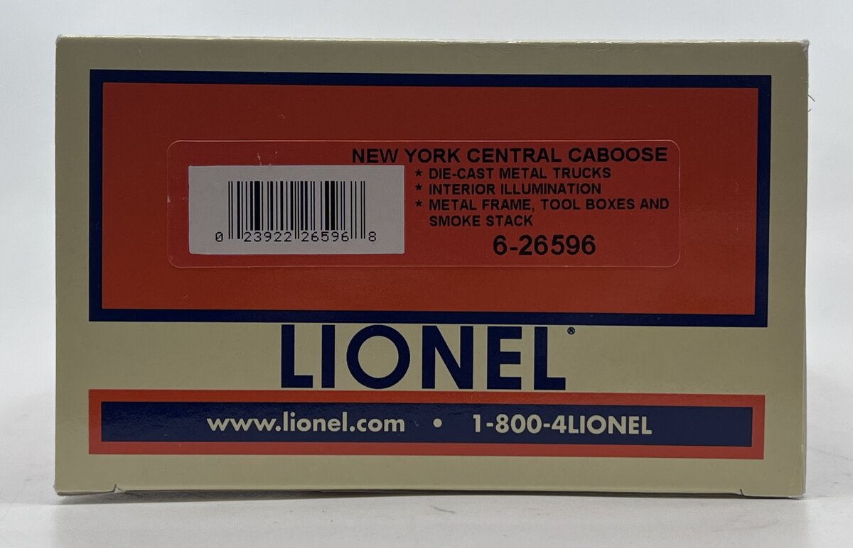 Lionel 6-26596 O Gauge New York Central Caboose #17716