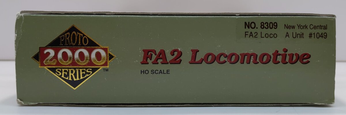 Proto 2000 8309 HO Scale New York Central FA2 Diesel Locomotive #1049