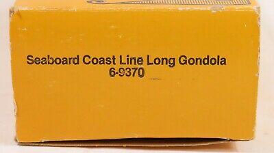 Lionel 6-9370 O Seaboard coast Line Gondola w/ Canisters LN/Box