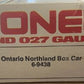 Lionel 6-9438 O Gauge Ontario Northland Box Car EX/Box
